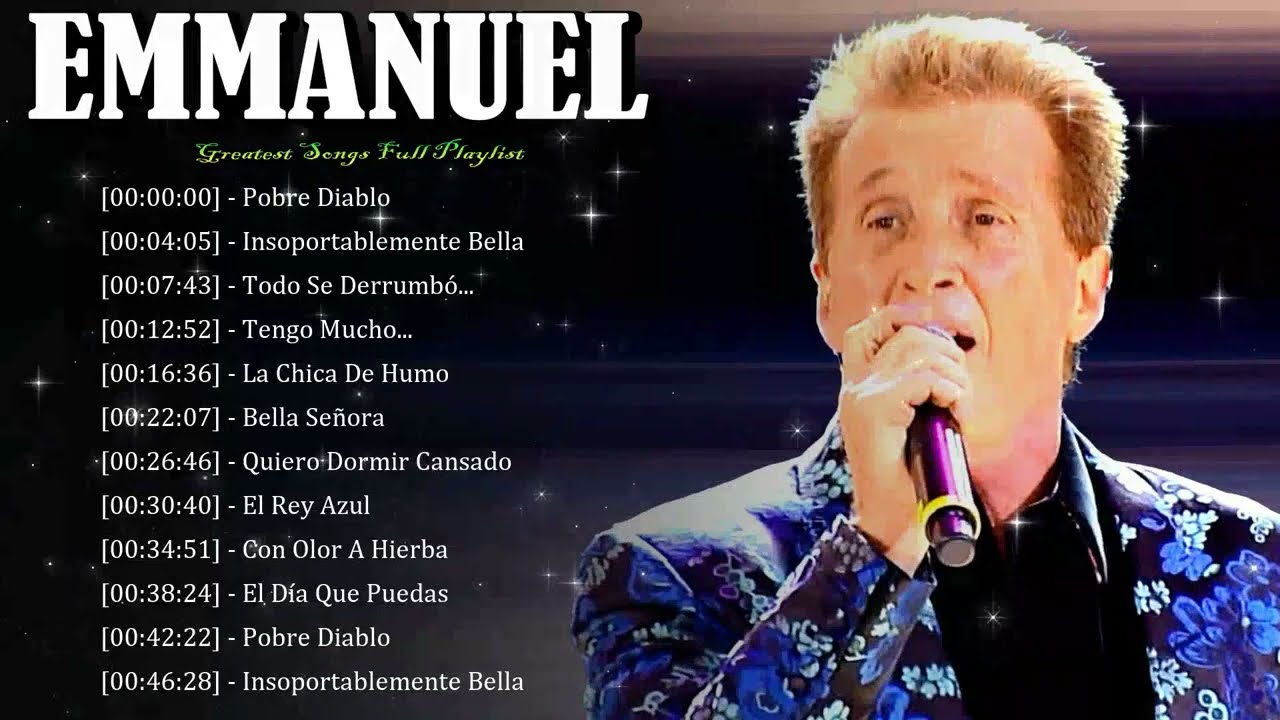 🎶 Emmanuel – Classic love songs blending elegance, melody, and heartfelt passion ✨