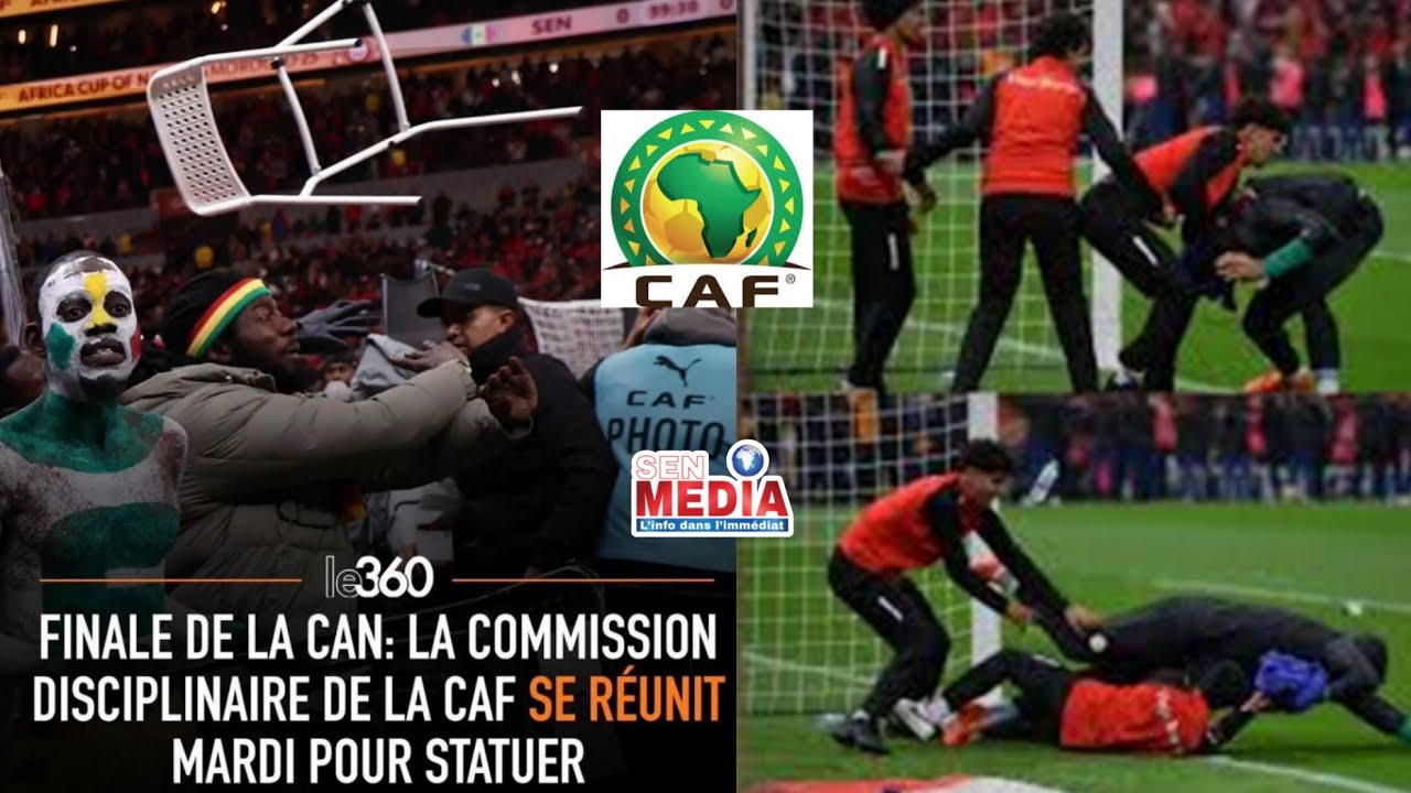 🚨🚨🚨 La Caf se réunit Mardi pour Décider de la Finale Sénégal-Maroc 