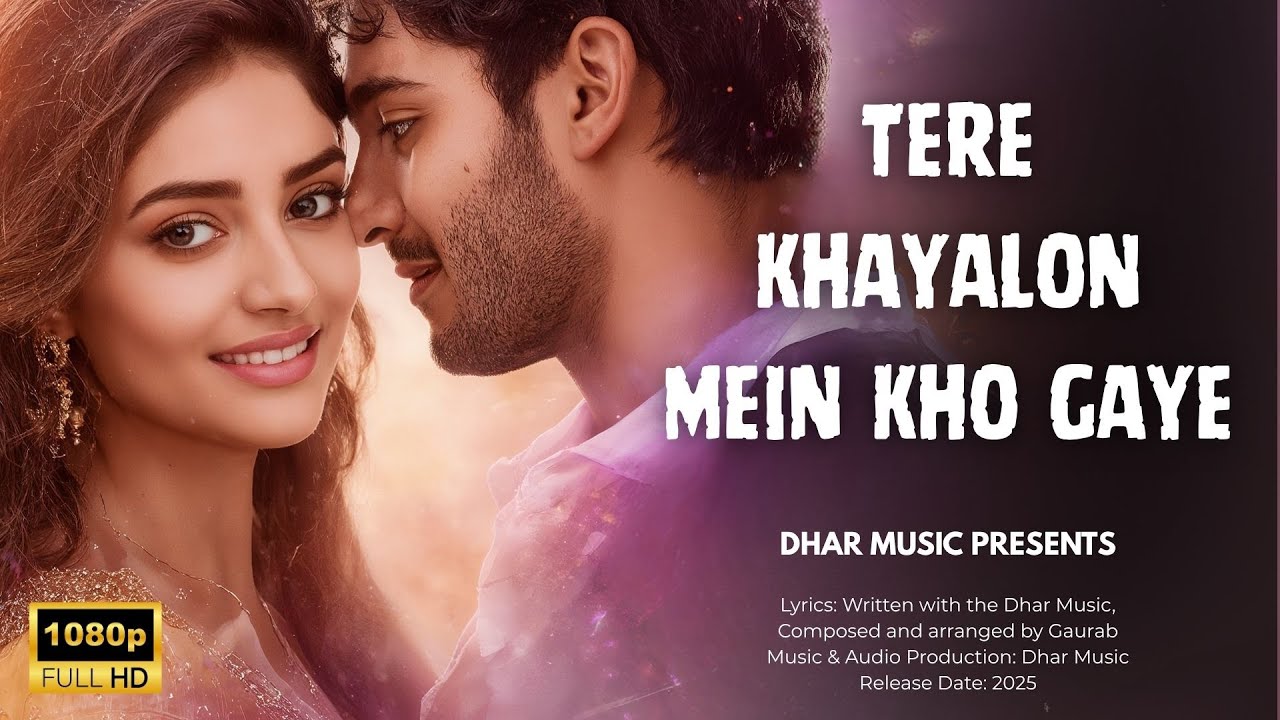 🎵Tere Khayalon Mein Kho Gaye” Bollywood Romantic Song 2025 | Dhar Music Hindi Presents 🎵