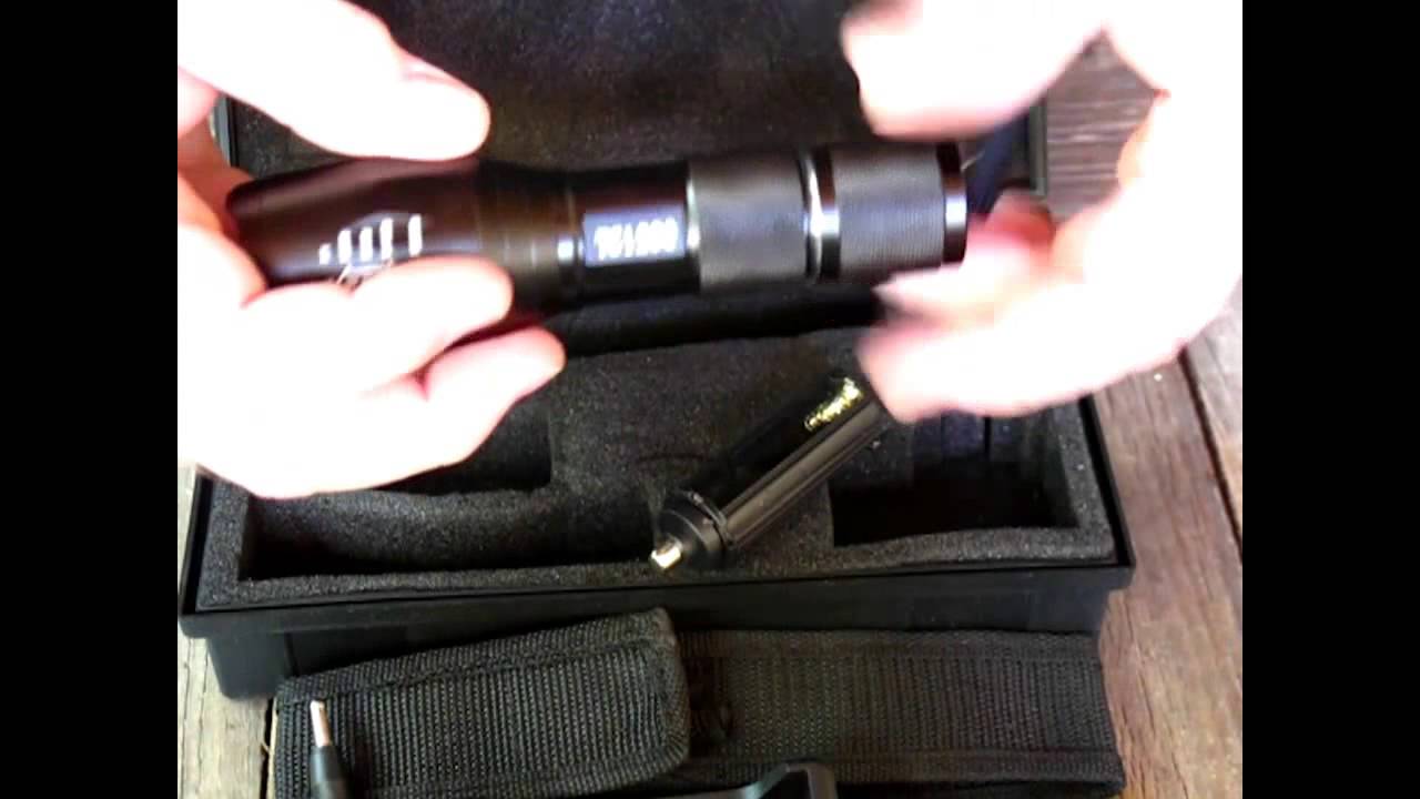 Unboxing of the TC1200 kit - Tactical Flashlight - 1TAC.com