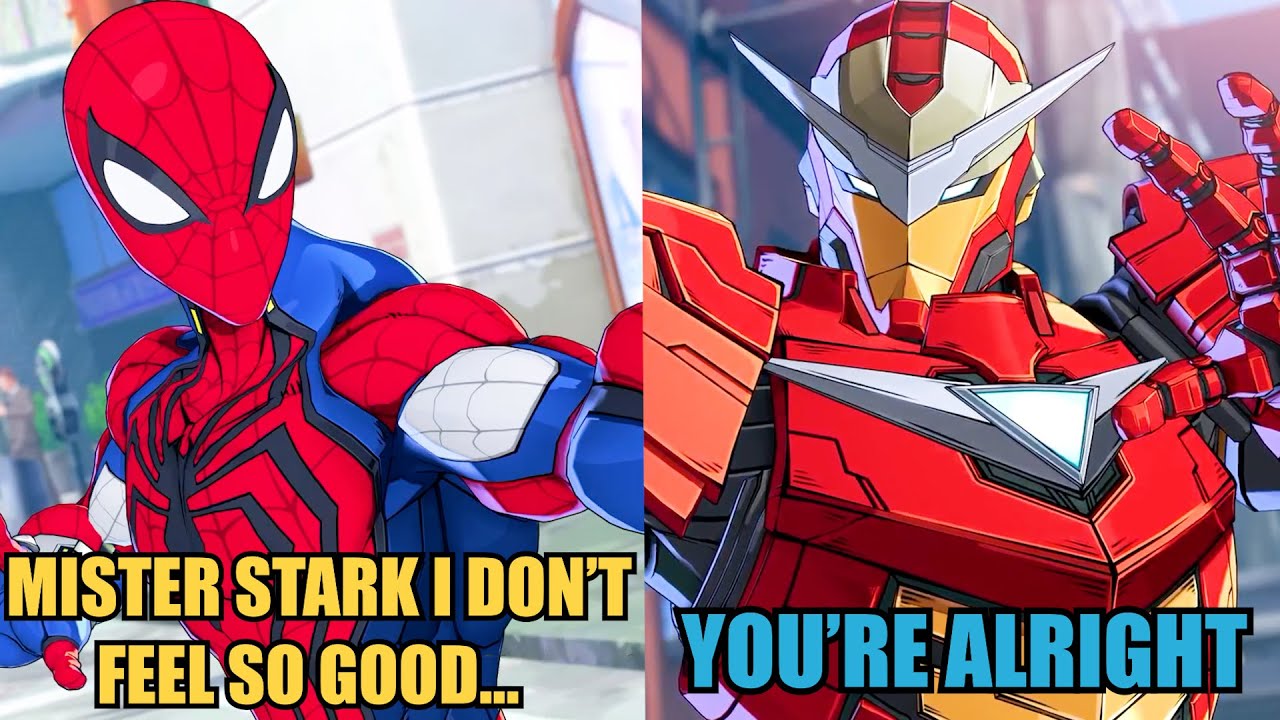 MARVEL Tokon: Fighting Souls - All Spider-Man Interaction Dialogues