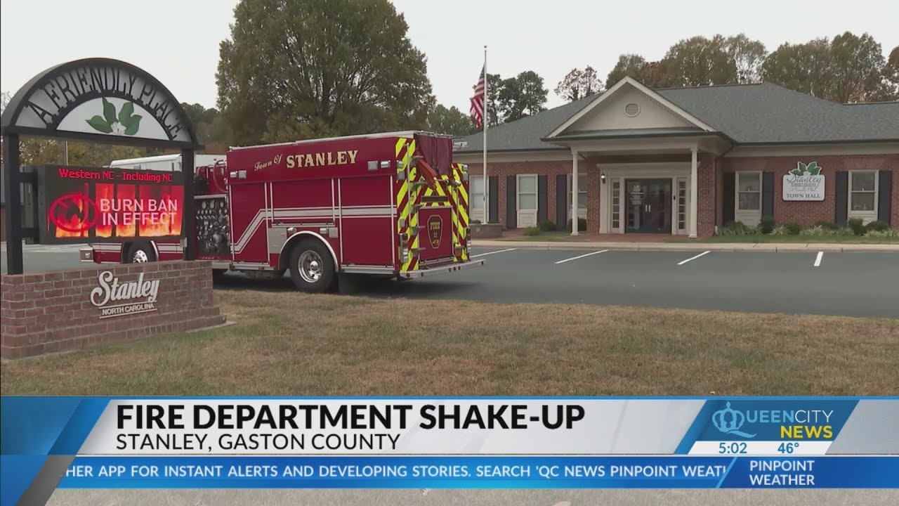 Dozens of Stanley firefighters leave dept amid shakeup