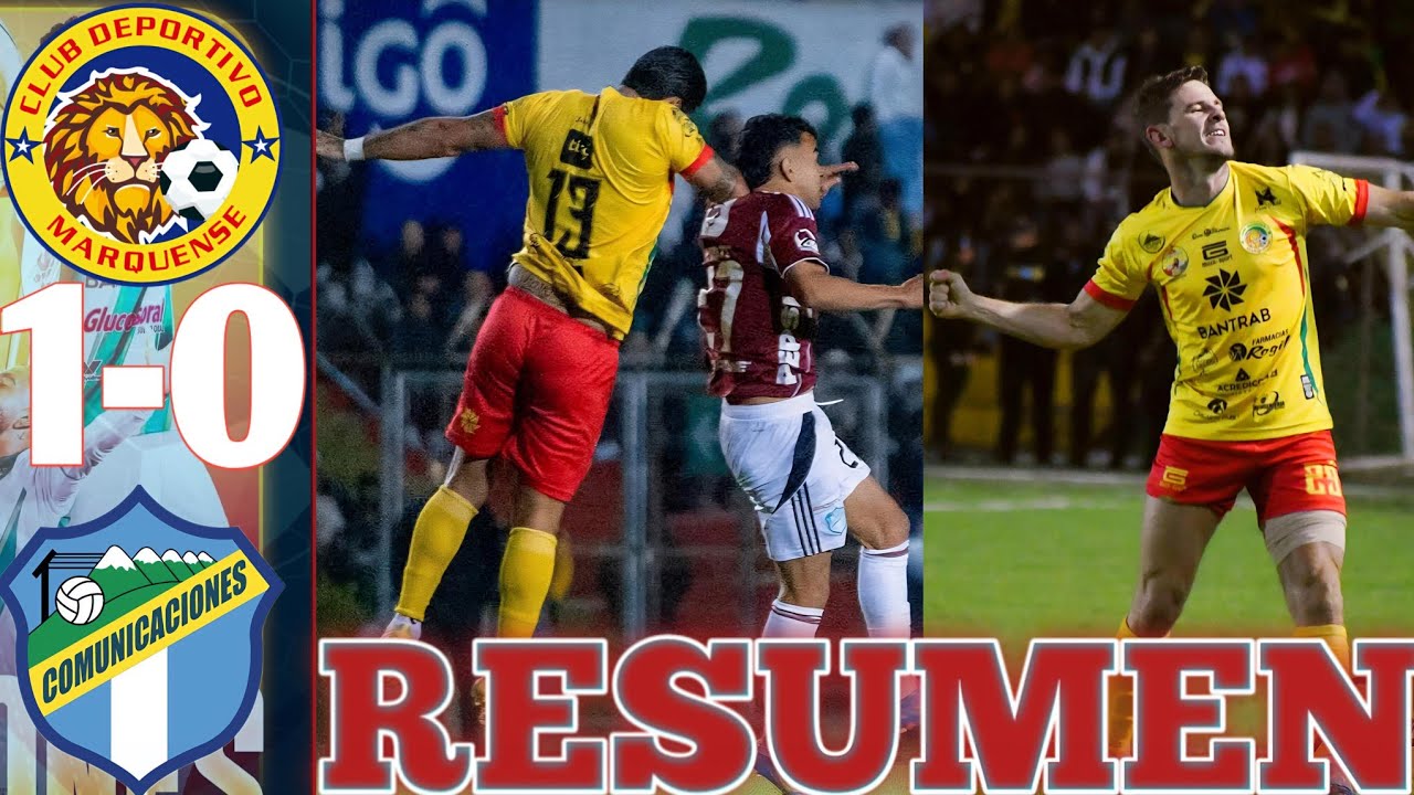 Marquense vs Comunicaciones 1-0 RESUMEN Y GOL JORNADA 16 TORNEO CLAUSURA 2026