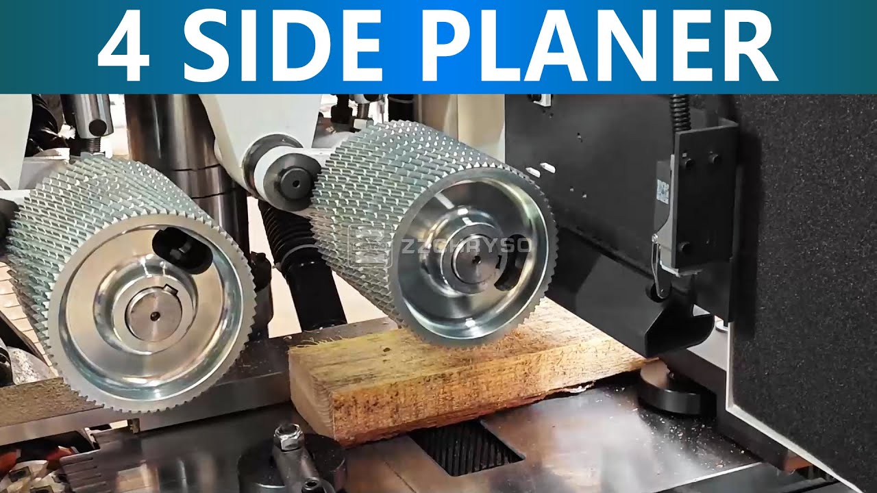 ZZCHRYSO Four-Side Planer Test Run | Precision Woodworking Machine Demo