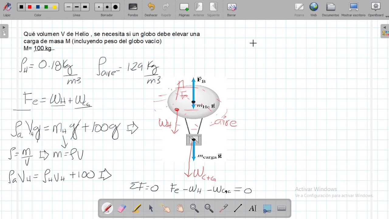 VIDEO EJEMPLO GLOBO DE HELIO