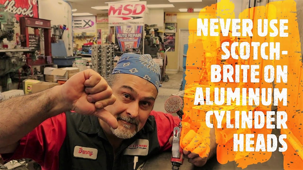 TIP OF THE DAY:  Never Use Scotch-Loc’s On Aluminum Cylinder Heads.