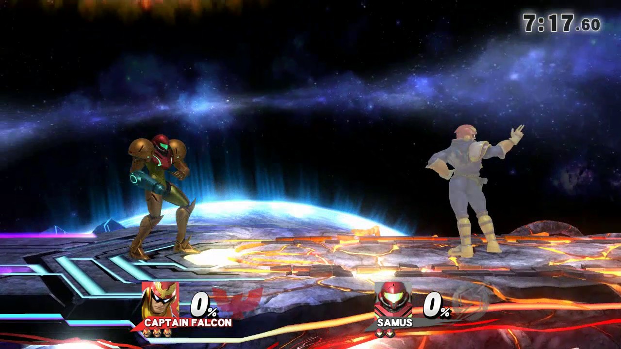Sm4sh Mod: Melee HD - C. Falcon Demo