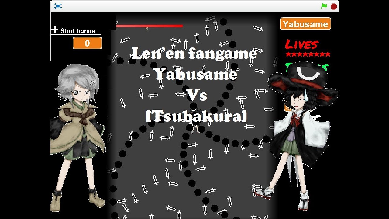 Len'en fangame Yabusame Vs [Tsubakura] Yabusame's scenario