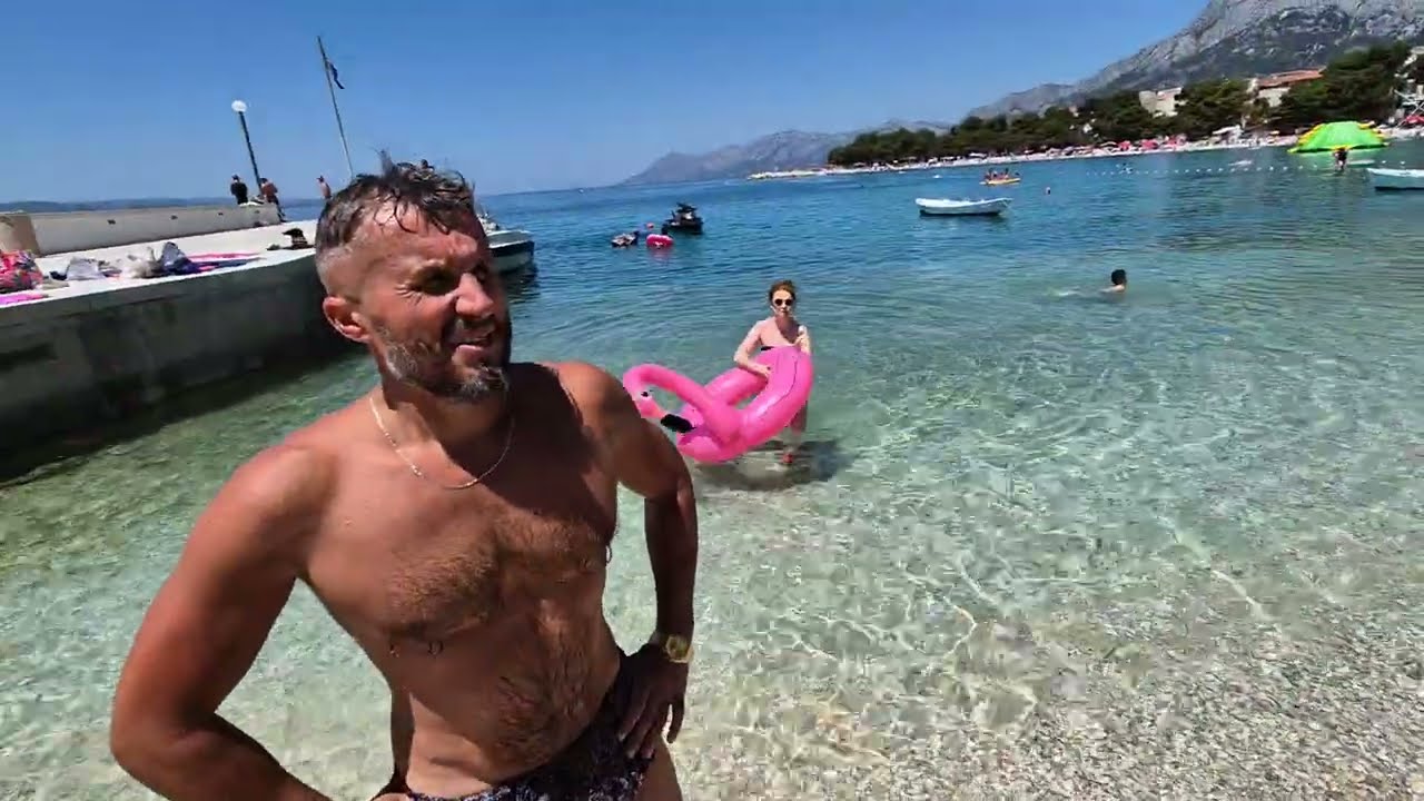 Tak jest dzisiaj - Promajna Chorwacja plaża 2025