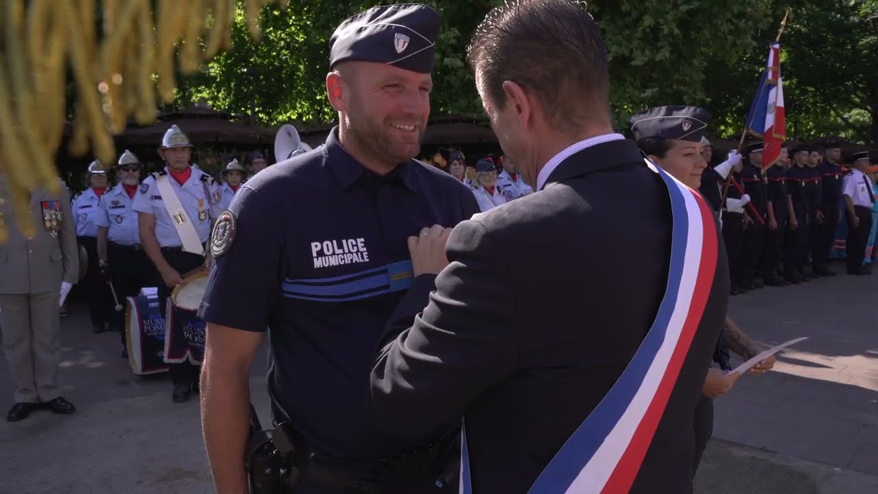 Commémoration du 14 juillet à Aubagne