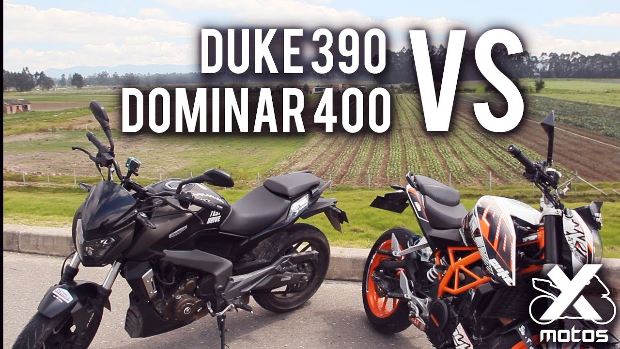DOMINAR 400 VS DUKE 390 │X MOTOS