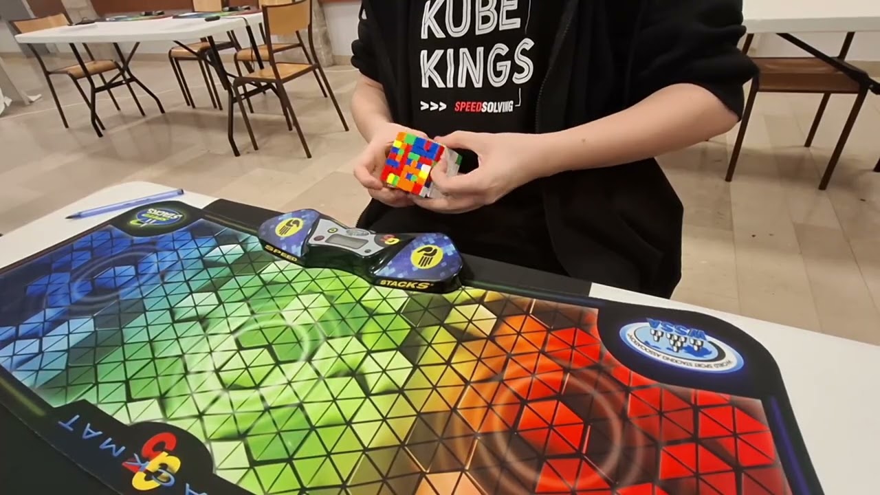 2:50.80 PR mo3 + 2:39.25 PR 7x7 Single in last solve