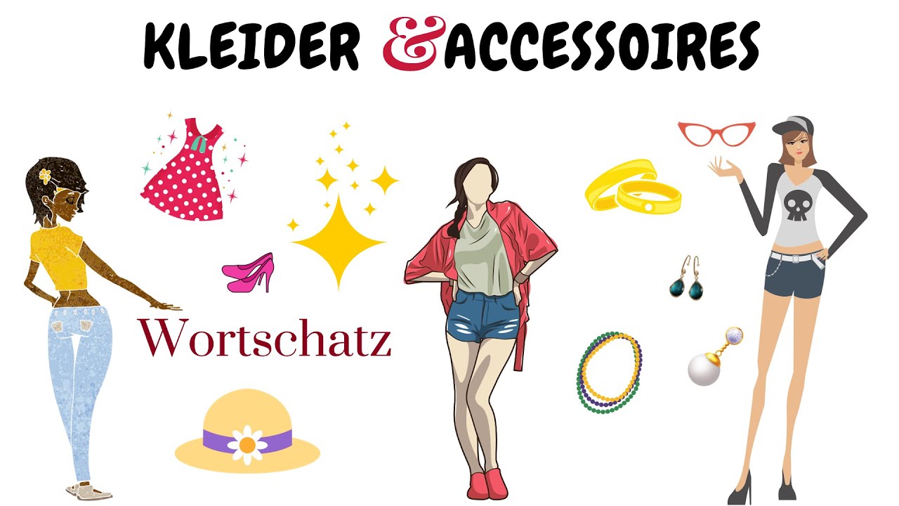 DIE KLEIDUNG - Wortschatz + TEST | Deutsch lernen| CLOTHES - Vocabulary | Learn German