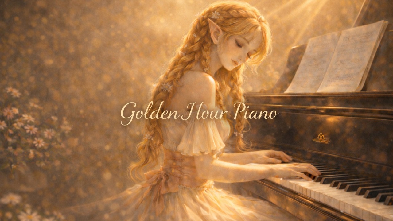 [No Mid-Roll Ads] A Quiet Day for Deep Focus | Medieval Fantasy Piano