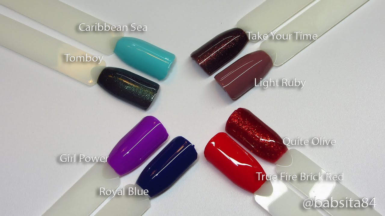 💙Swatches: Madam Glam Gel Polish