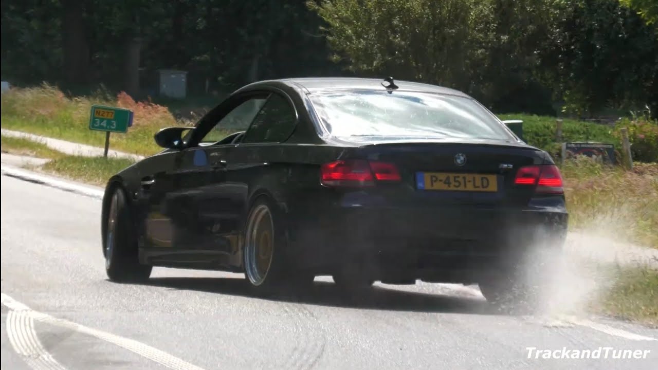 BMW MADNESS CLOSE CALLS, BURNOUTS, FULL SEND