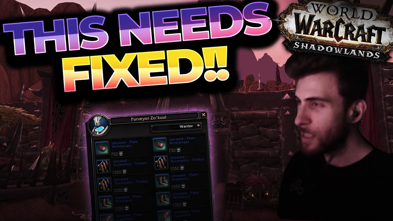 Shadowlands PvP Vendor ~ Will this make or break Shadowlands PvP? ~ Reacting to Stoopzz's Video