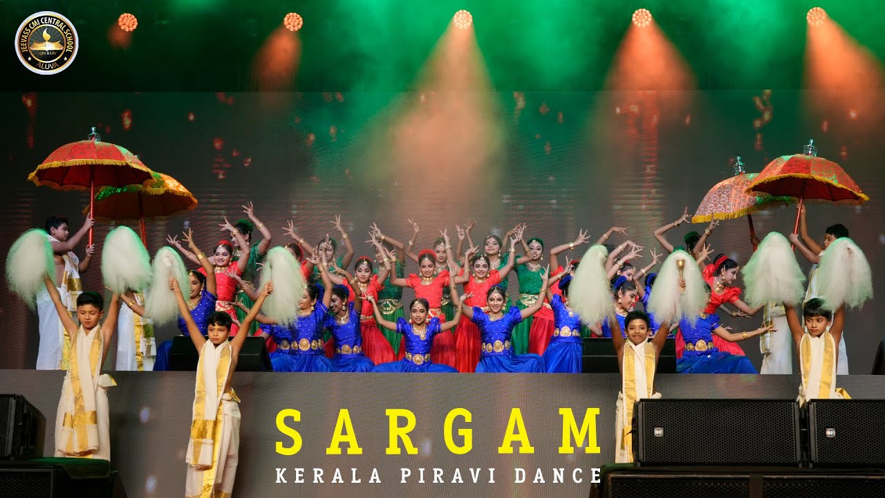 SARGAM | KERALA PIRAVI DANCE | CHRYSALIS 2024 #jeevasscmicentralschool