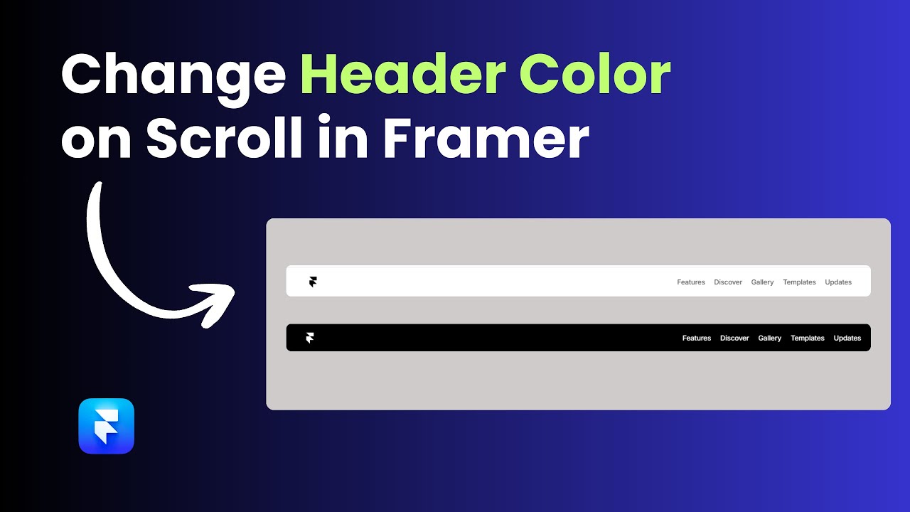 Change Header Color On Scroll In Framer: Easy Guide