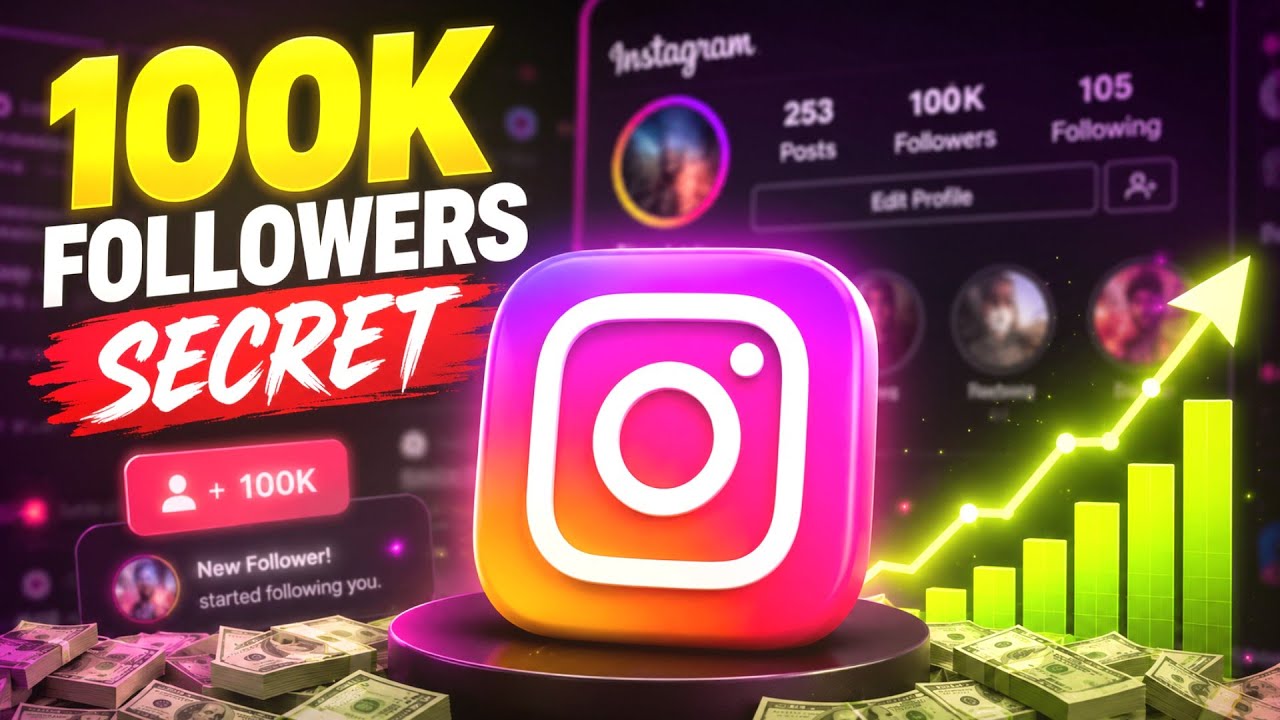 How I Went from 0 to 100k Followers on Instagram (The Real Secret) 🎯