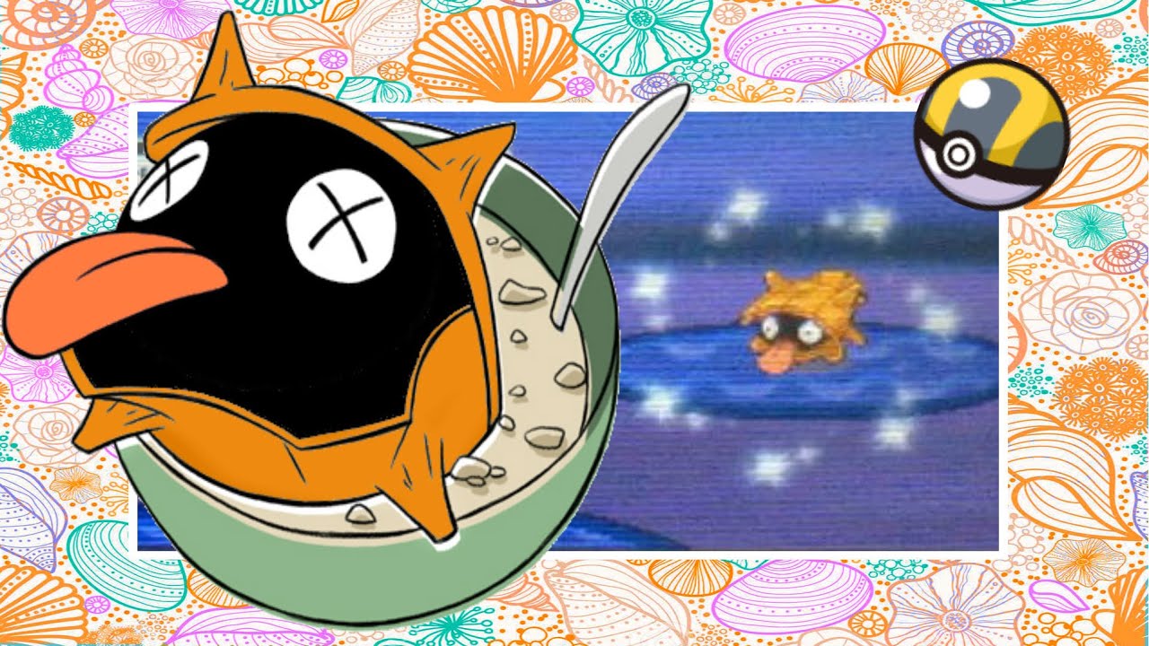 Live!!! Shiny Shellder after 2,321 FEs in HeartGold