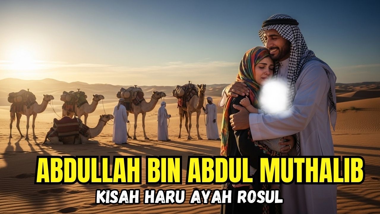 KISAH ABDULLAH BIN ABDUL MUTHALIB –KISAH HARU PERJALANAN  SEORANG AYAH ROSULULLAH