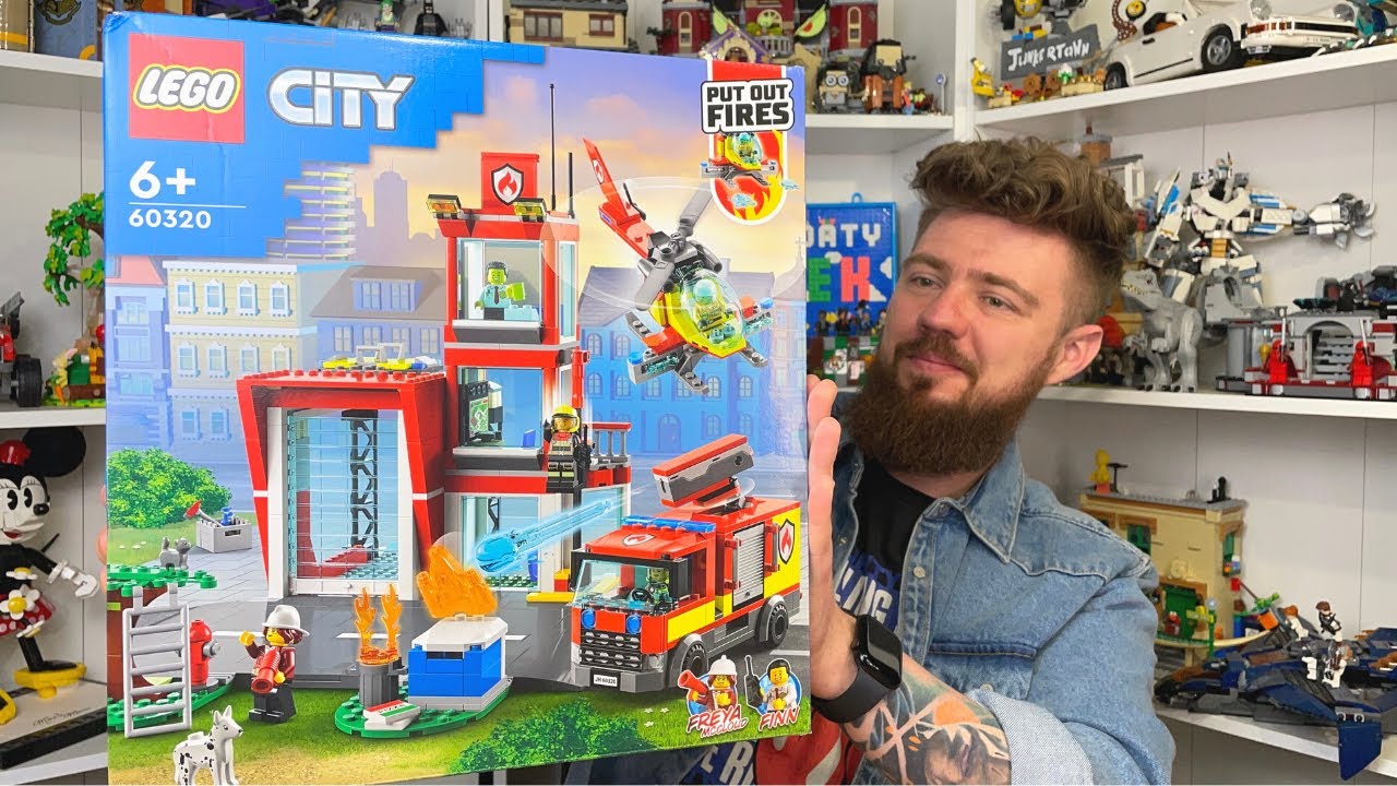 LEGO CITY 60320 | REMIZA STRAŻACKA | RECENZJA