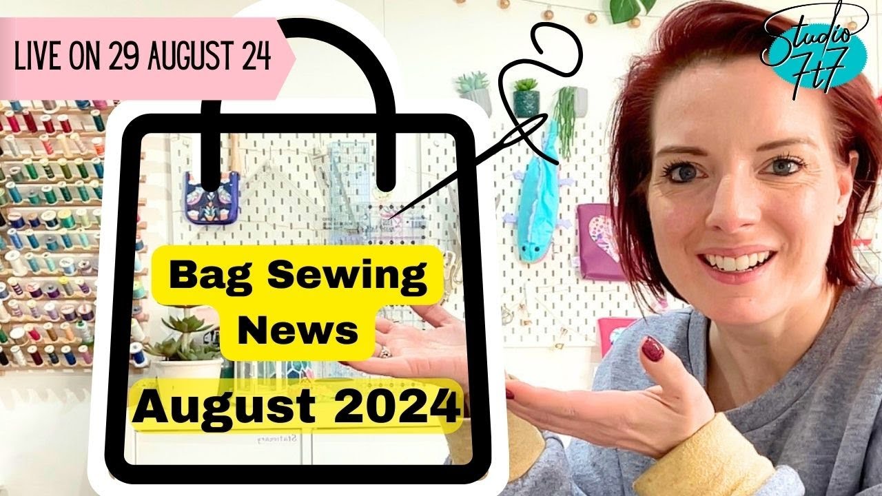 New Bag Patterns and News! All the bag making news from August 2024