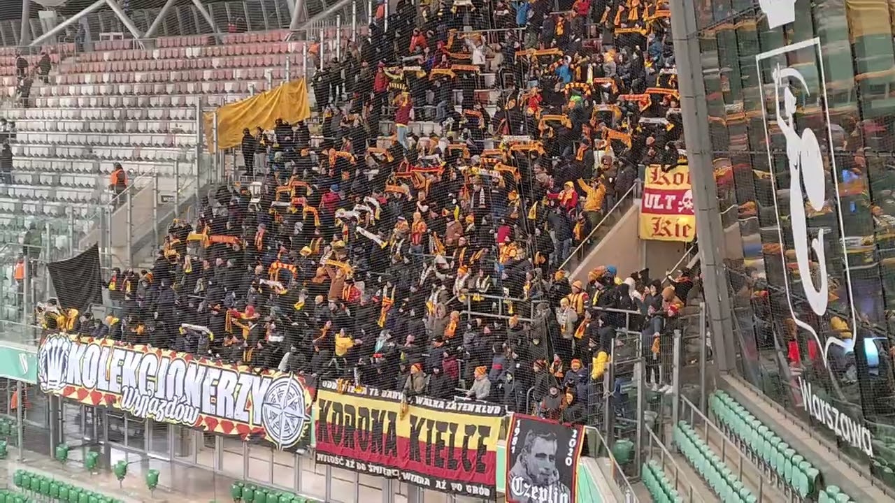 Legia - Korona. Zwijać te szmaty
