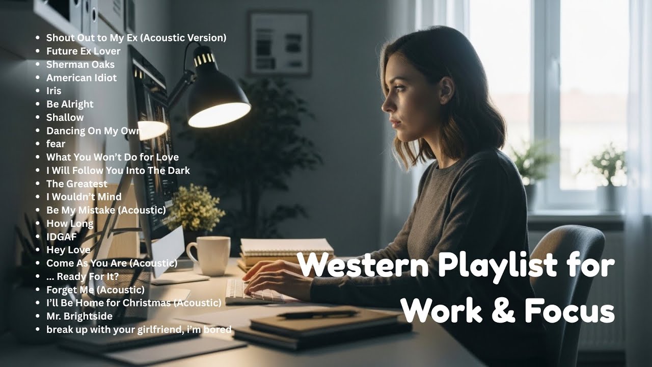 Western Playlist  📖🎵 Smooth Instrumental for Concentration
