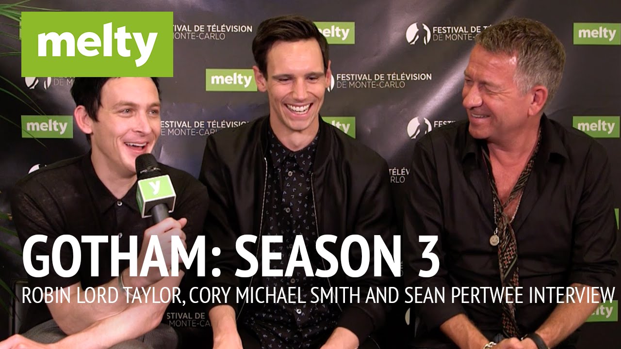 Gotham's Robin Lord Taylor, Cory Michael Smith and Sean Pertwee Interview
