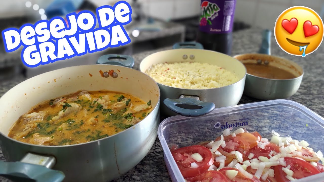 FIZ UM PEIXE DELICIOSO/ESTAVA COM MUITA VONTADE DE COMER