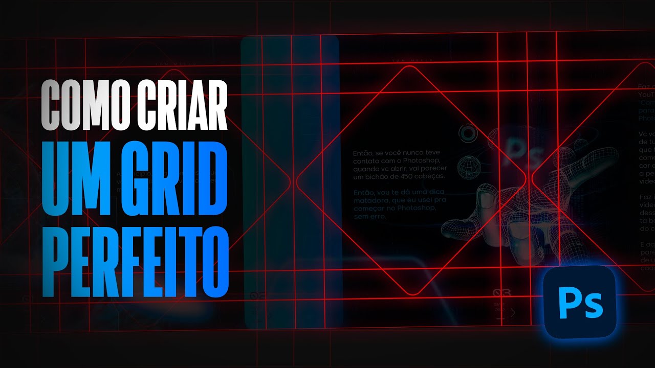 Criando um GRID PERFEITO PARA CRIAÇÃO DE CARROSSEL no Photoshop