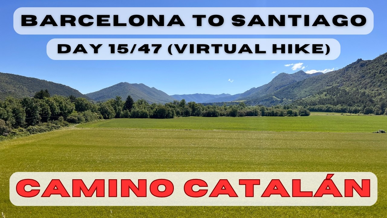Day 15: Barcelona to Santiago - Sarsamarcuello to Ena (Camino Catalan, Aragones, Frances)