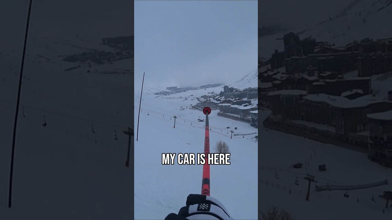 Car Camping in a Ski Resort at -5&deg;C