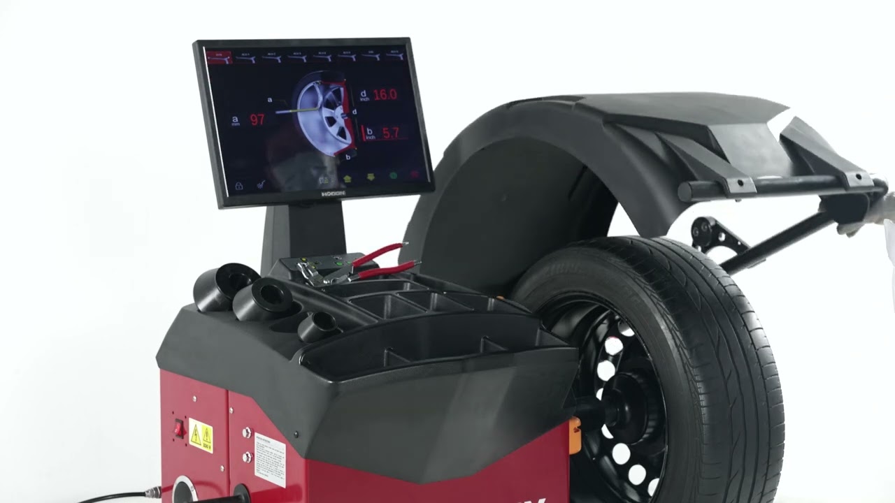 ZH827X Wheel Balancer Demo (DYN) – Precision and Power for Professional Workshops