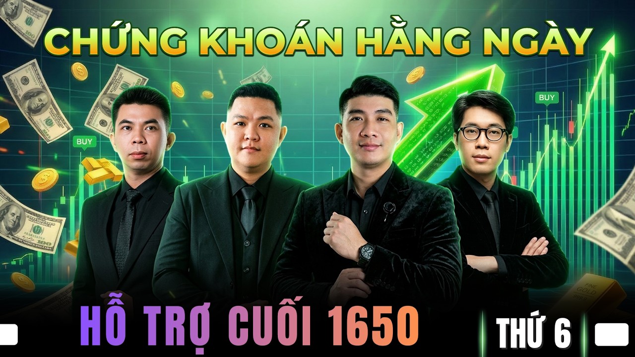 Chứng Khoán Chiều Nay: VNIndex Mốc Hỗ Trợ Cuối Cùng 1650. NĐT Cần Làm Gì Lúc Này?