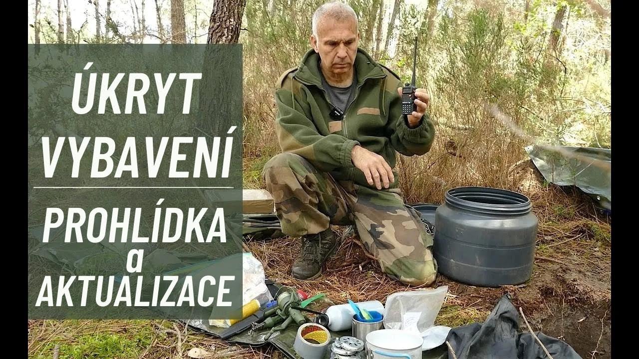 Tajný schovaný batoh v lese po 2 letech: co zůstalo a co musím vyměnit?