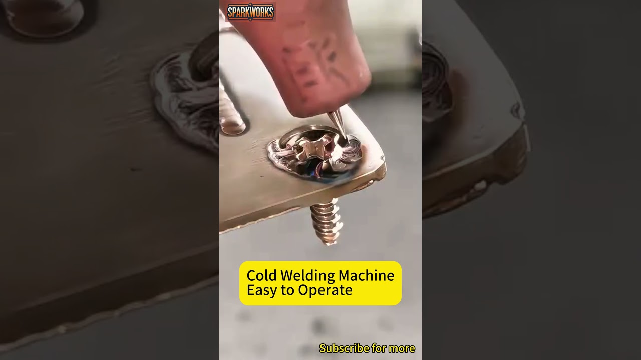 Cold Welding Machine | Bright & Seamless Welds #welding #asmr #welder #craftsmanship #weld #diy