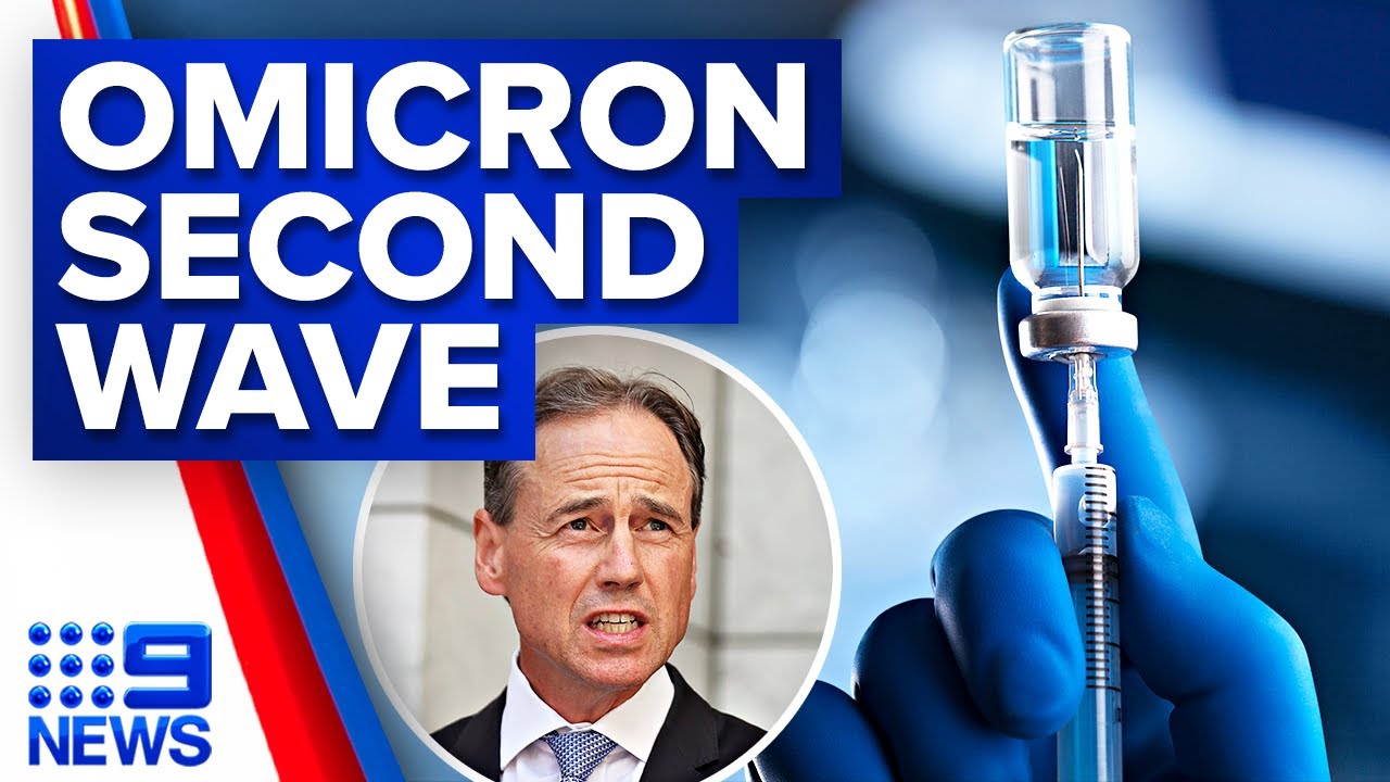 QLD record more than 9000 new cases as second Omicron wave hits | Coronavirus | 9 News Australia