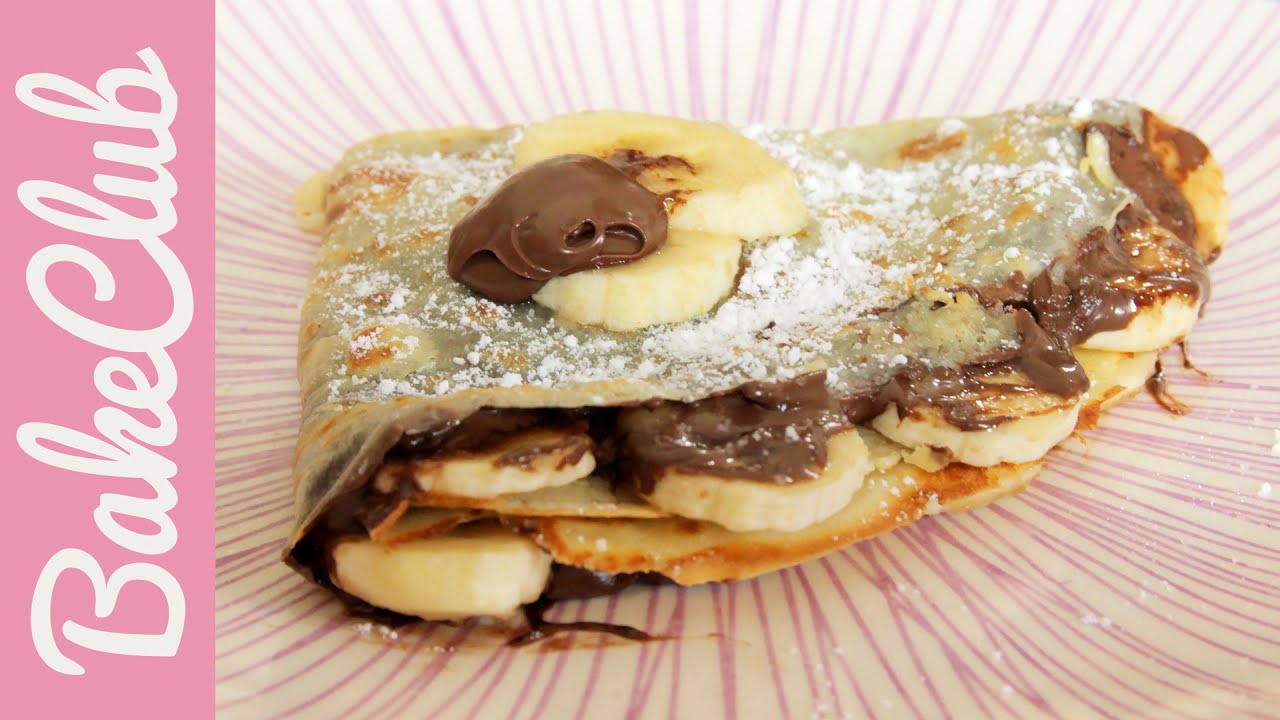 Crêpes mit Nutella | BakeClub
