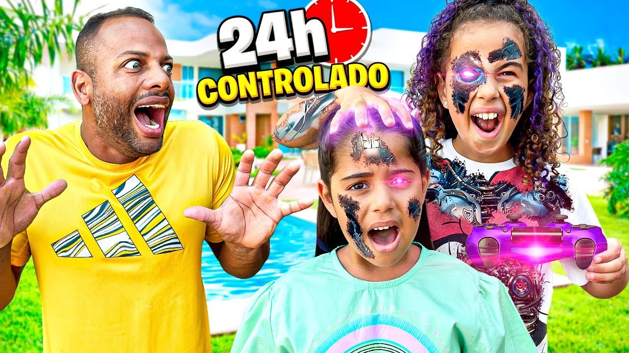 SOPHIA CONTROLOU SEU AMIGO E OS MORADORES DA MANSÃO POR 24 HORAS!