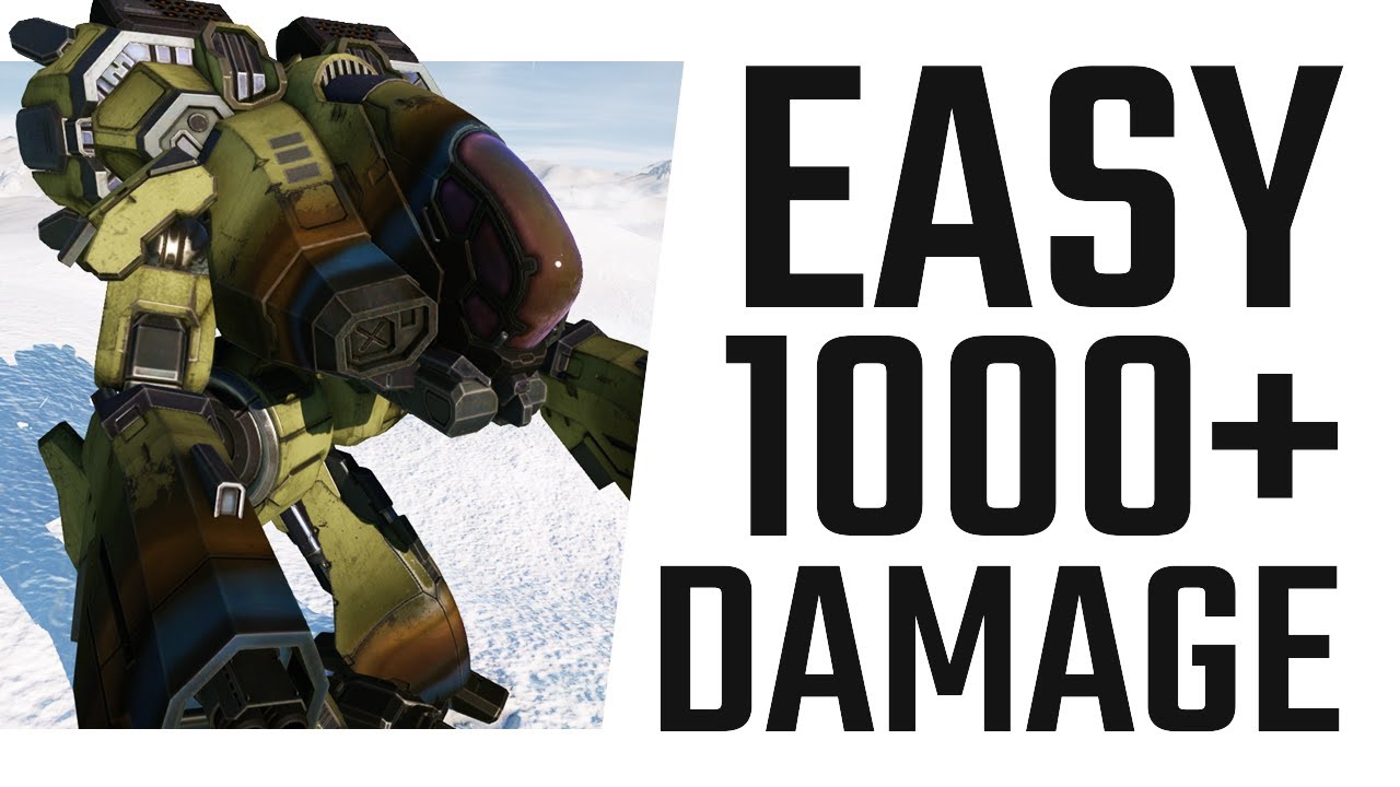 Easy 1000+ Damage - Scorch is SO good - Mechwarrior Online The Daily Dose #1150