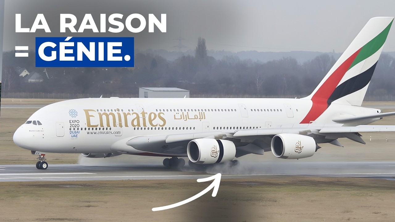 Pourquoi L’Airbus A380 N’Utilise Que 2 Réacteurs Pour La Poussée Inverse