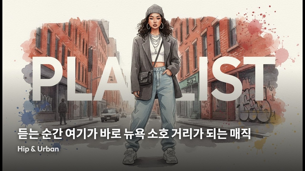 playlist 👠 듣는 순간 여기가 바로 뉴욕 소호 거리가 되는 매직 | Hip & Urban