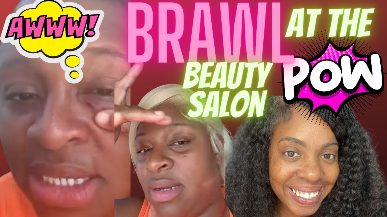 Peach McIntyre fumbling Bags and salon chairs Brawl at the Shop|Just Jazzy moving out of New York