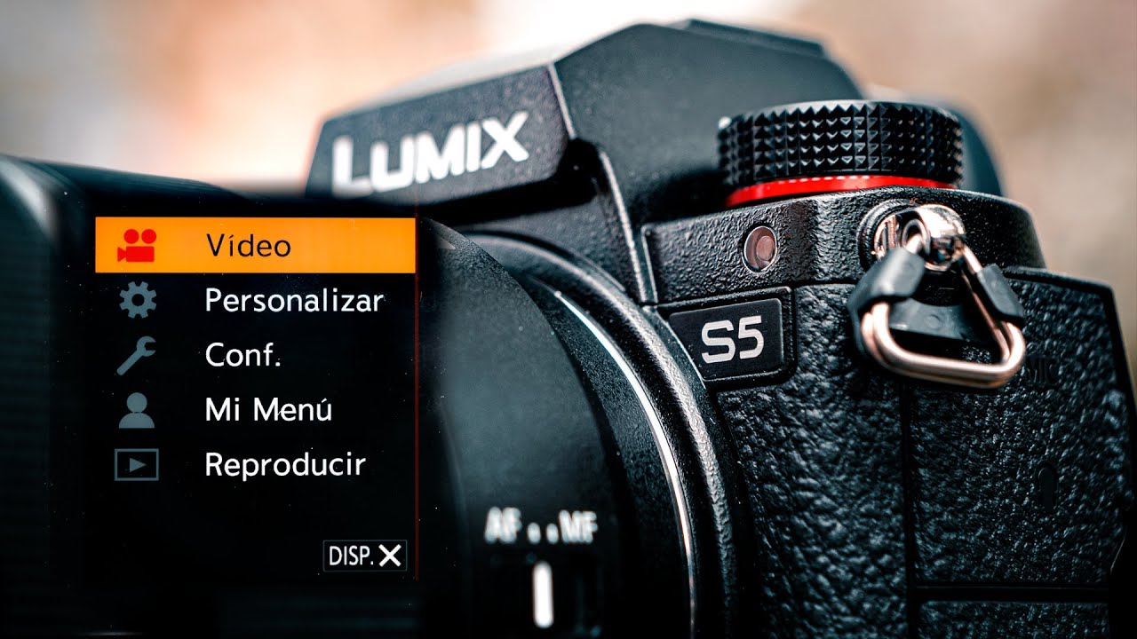 Panasonic Lumix S5 Configuración de Menú de video