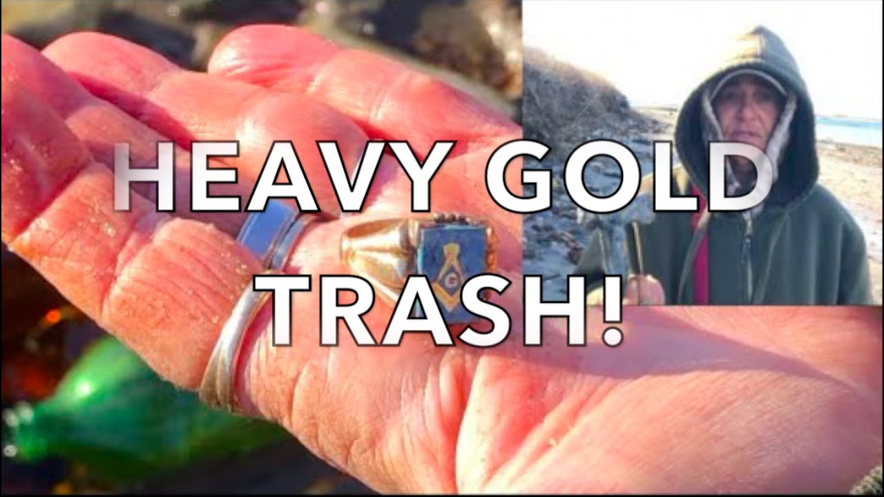 Dead Horse Bay: 14K Gold Ring Thrown Away & Found Mudlarking? Freemasons At The Bay