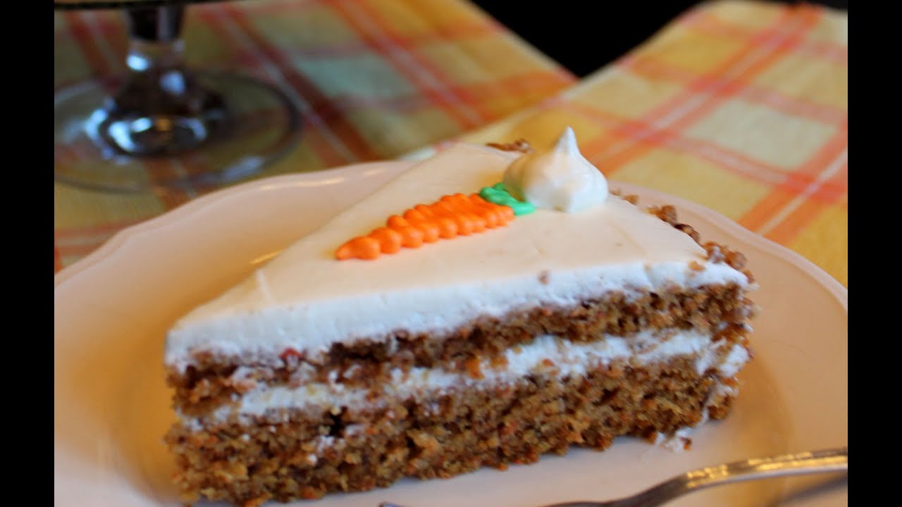 Tarta de Zanahorias (sin lactosa) 🍰/ Carrot Cake (Lactose-free)