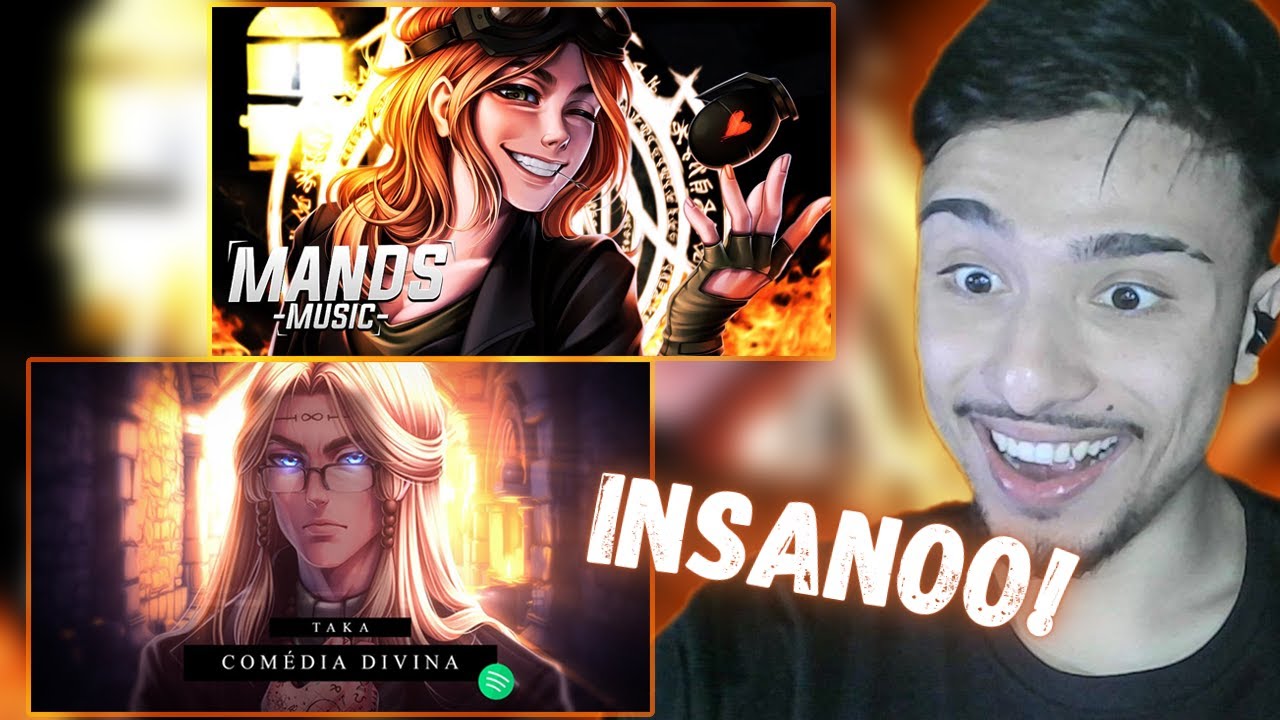 REACT 2 EM 1 Dante - Comédia Divina & Erin Parker - Bela Explosão (Ordem Paranormal) Taka | Mands